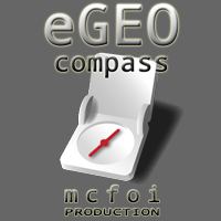 eGeo Compass logo