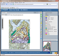 WebGIS Monte S. Giorgio UNESCO